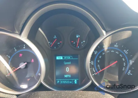 2014 Chevrolet Cruze 1Lt Auto из США, поврежденный, VIN 1G1PC5SB3E7350991